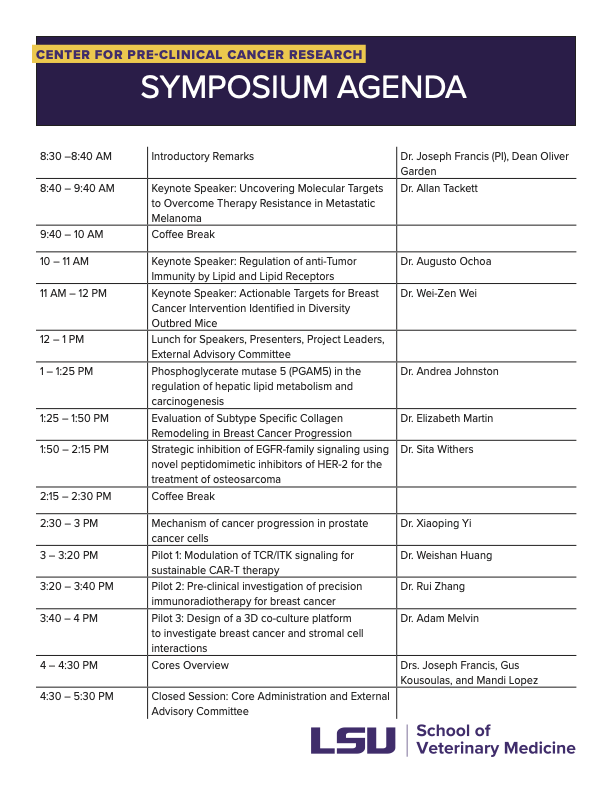 2022 CPCCR Symposium Agenda